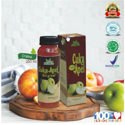 

Sari Cuka Apel Murni Apple Cider Vinegar With Mother Original Rachma Sari Tazakka