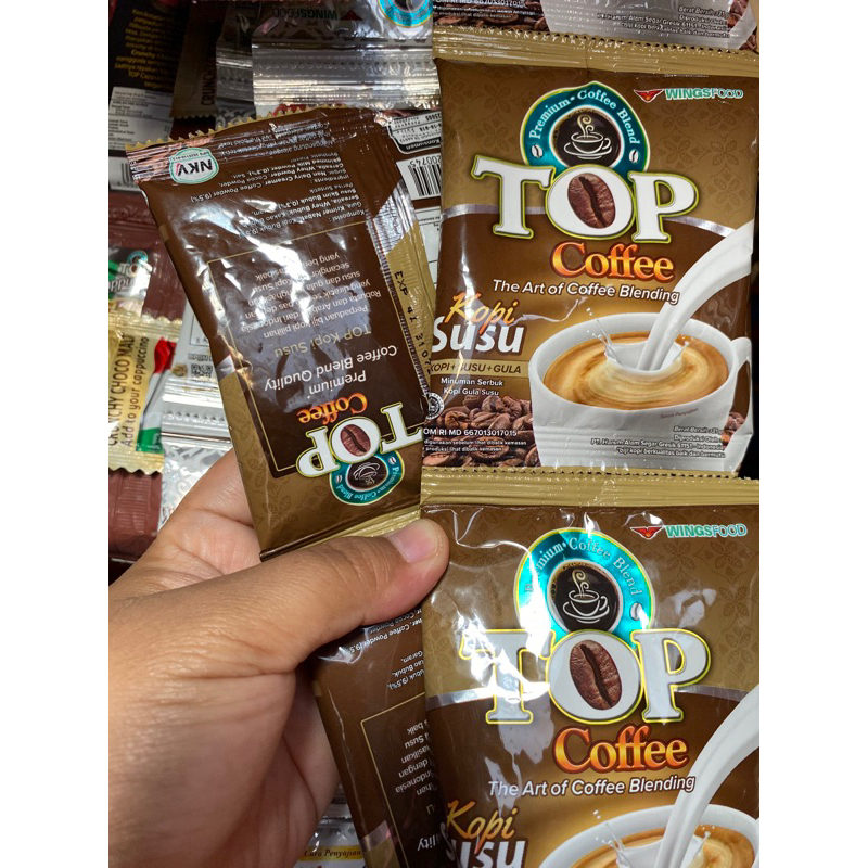 

kopi instan top kopi isi 12