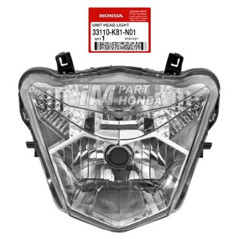 33110-K81-N01 Reflektor Lampu All New Beat Esp Beat Street 2017 ORI AHM