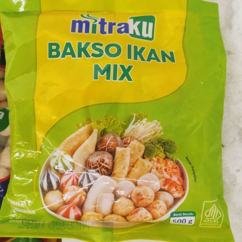 

Baso bakso ikan mix 500g