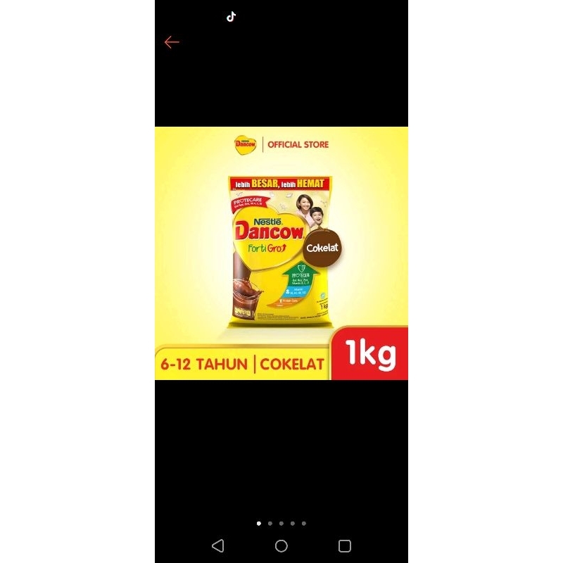 

susu Dancow 1kg