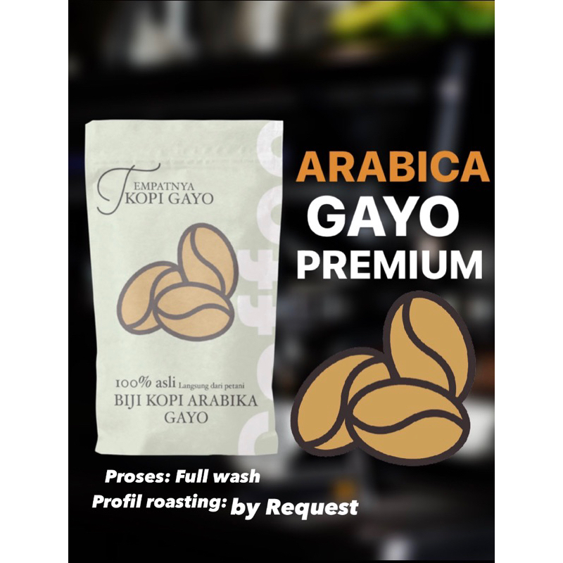 

Biji kopi Arabika Gayo premium 100% original 1kg