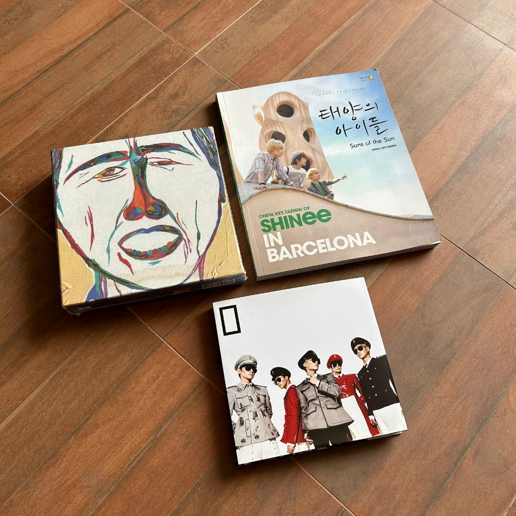 READY STOCK ALBUM SHINEE 3RD ALBUM THE MISCONCEPTIONS OF US ALBUM EVERYBODY SONS OF THE SUN SHINEE I