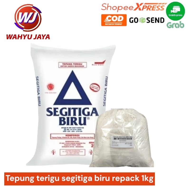 

Tepung terigu segitiga biru repack 1kg