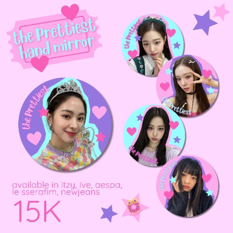 THE PRETTIEST HAND MIRROR — ive, aespa, le sserafim, newjeans