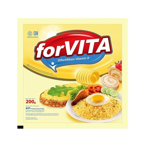 

FORVITA MARGARINE MENTEGA PACK 200GR