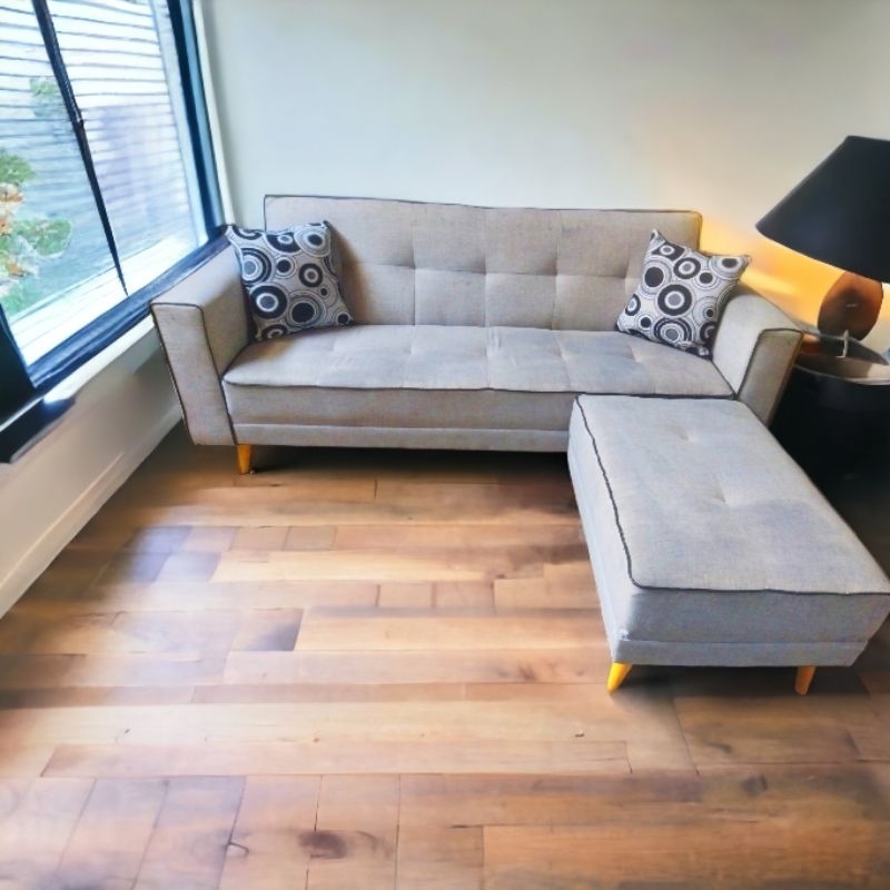 SOFABED MINIMALIS AGHATA PLUS PUFF