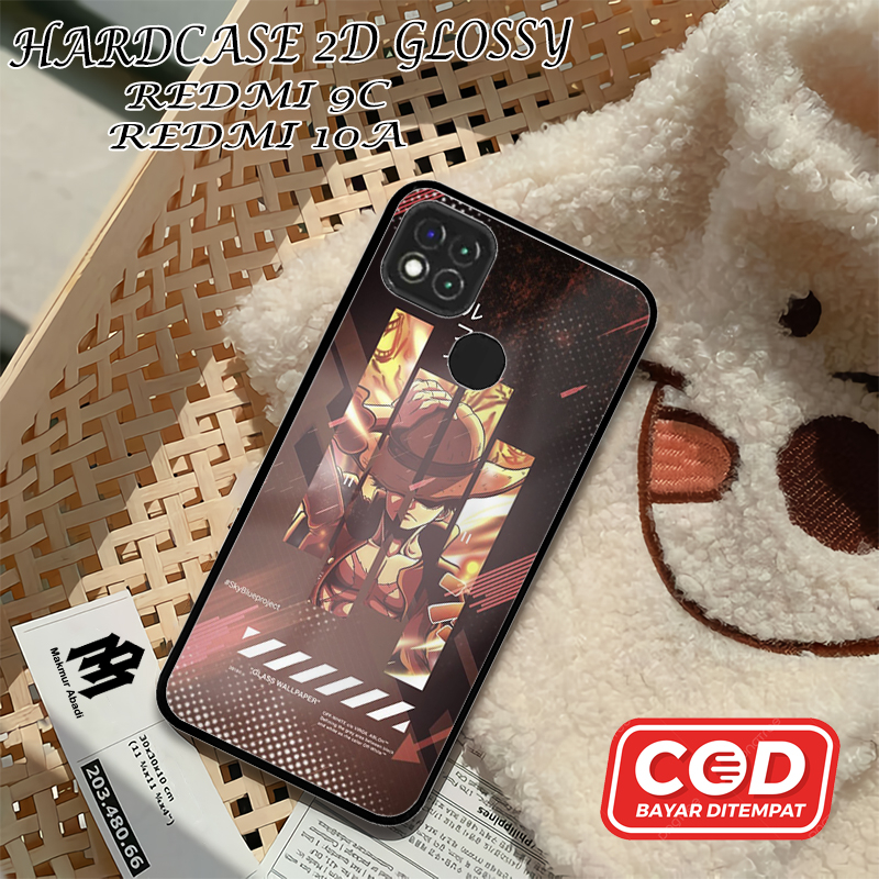 Case-Xiaomi-Redmi 9C -10A Casing Hp Xiaomi Redmi 10A  9C Case-Xiaomi-Redmi-9c-Hardcase-2D-Glossy-Xia
