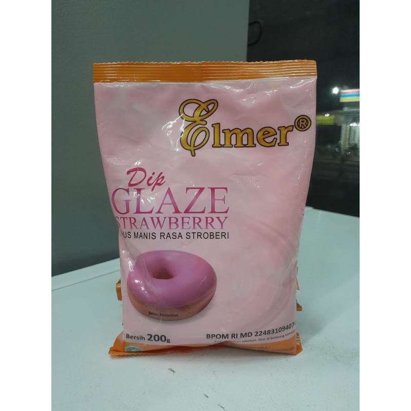 

ELMER GLAZE STRAWBERRY 200gr
