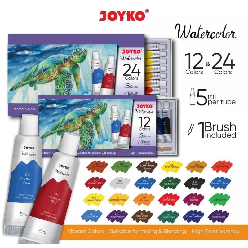 

Cat Air water color joyko 5 ml WC-4-12, WC-4-24