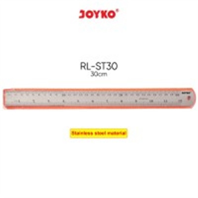 

Joyko Penggaris Besi 30 cm RL-ST30 Stainless Steel Ruler