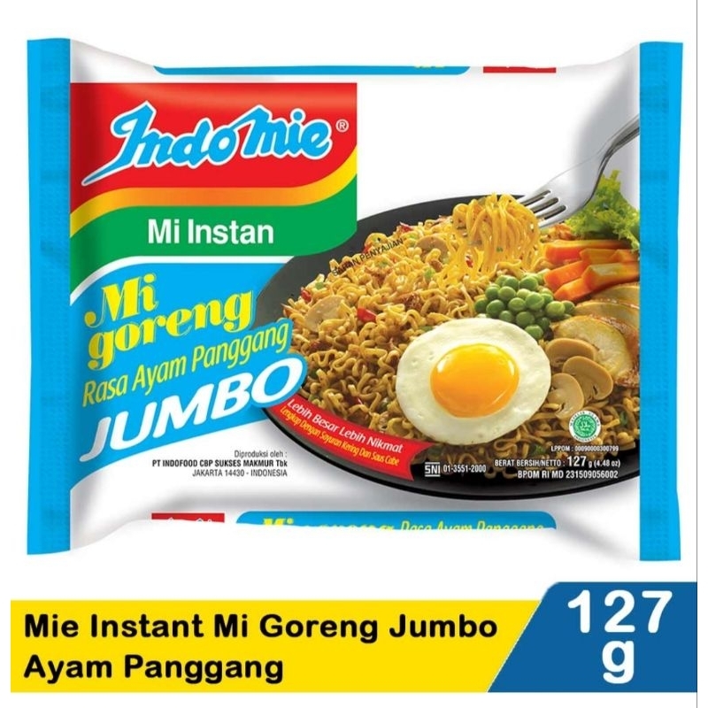 

Indomie goreng jumbo