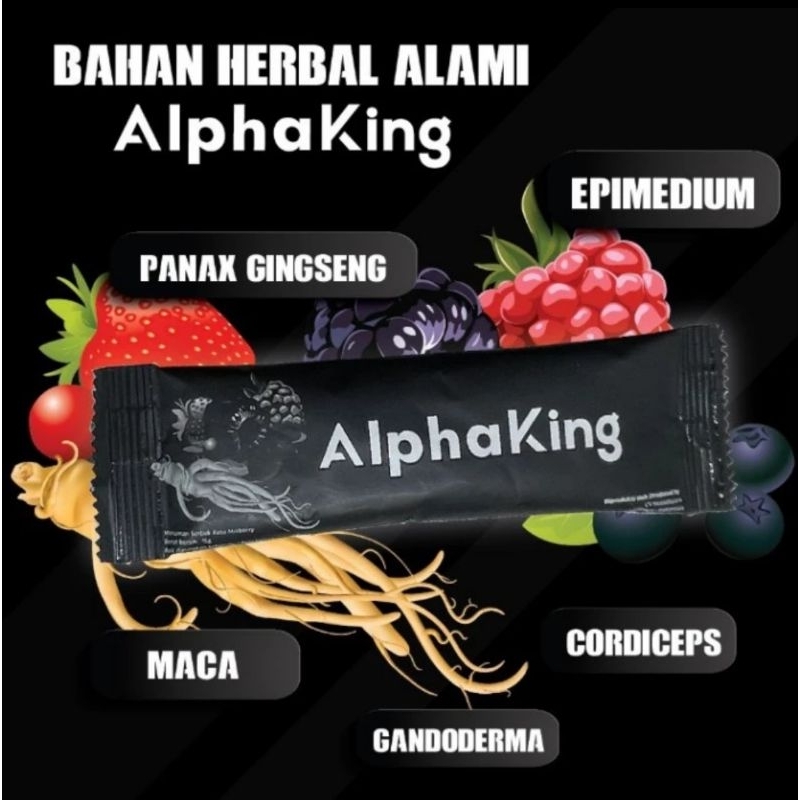 Alphaking Obat Vitalitas Herbal