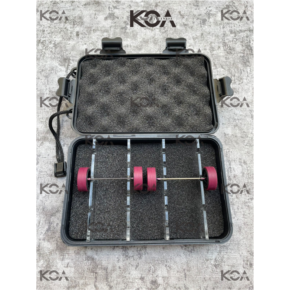 Box Sekat Holder Tempat Velg Ban Tamiya Akrilik Acrylic Pit Box
