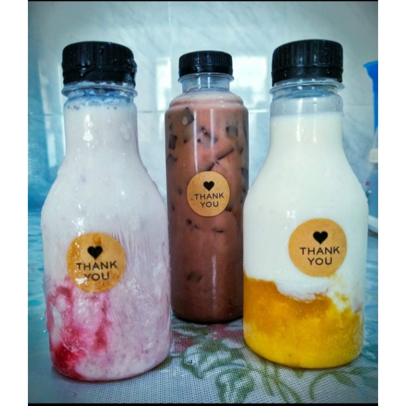 

minuman segar dingin mango jelly drink