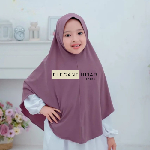 Hijab Instan Soft Pad Remaja Spandex Jersey Premium