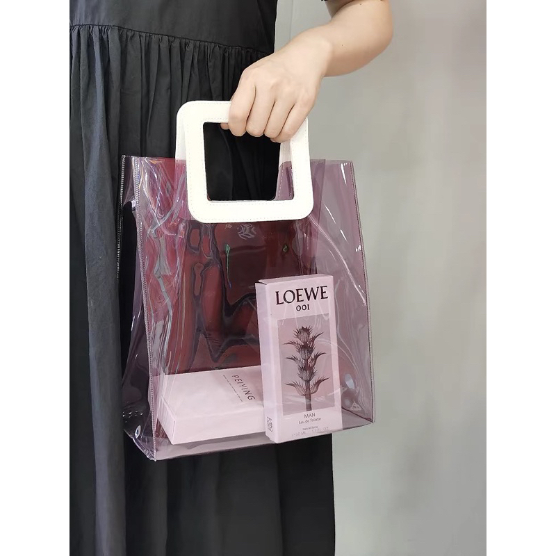 

Tas hampers souvenir mika / pvc Bag / tas goodie Bag polos transparan