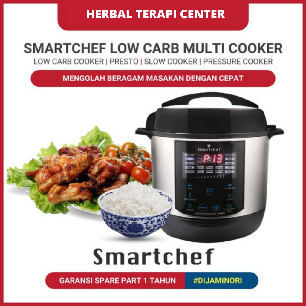 SMARTCHEF 8 IN 1 LOW CARBO PRESSURE MULTY COOKER