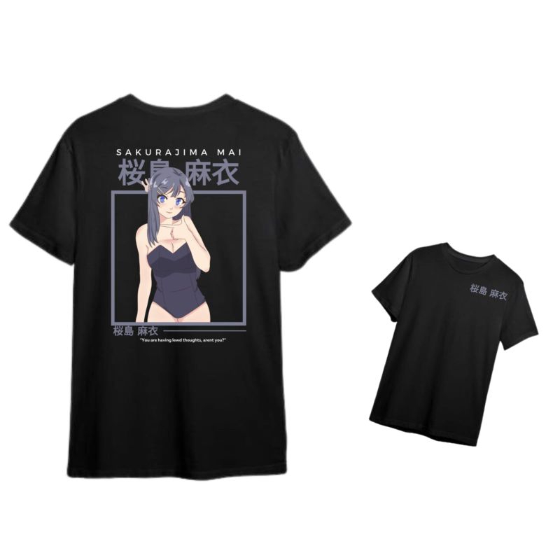 KAOS ANIME SEISHUN BUTA YAROU SAKURAJIMA MAI