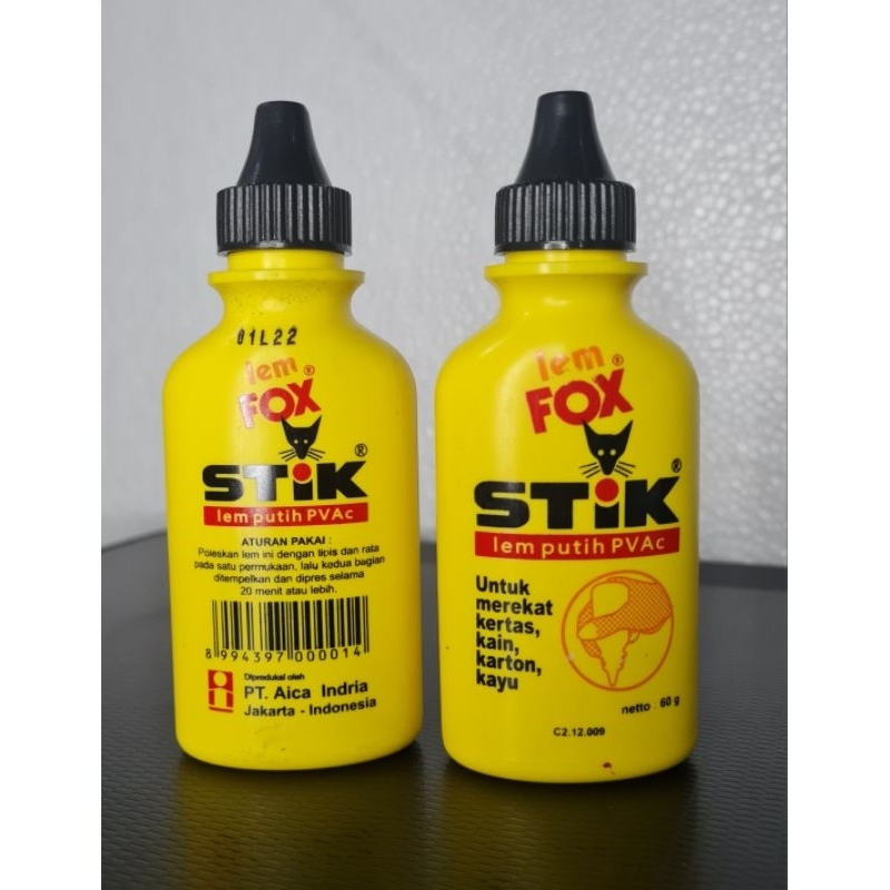 

Lem Fox Stik | Lem Kertas | Lem Serbaguna | Lem Putih PVAC
