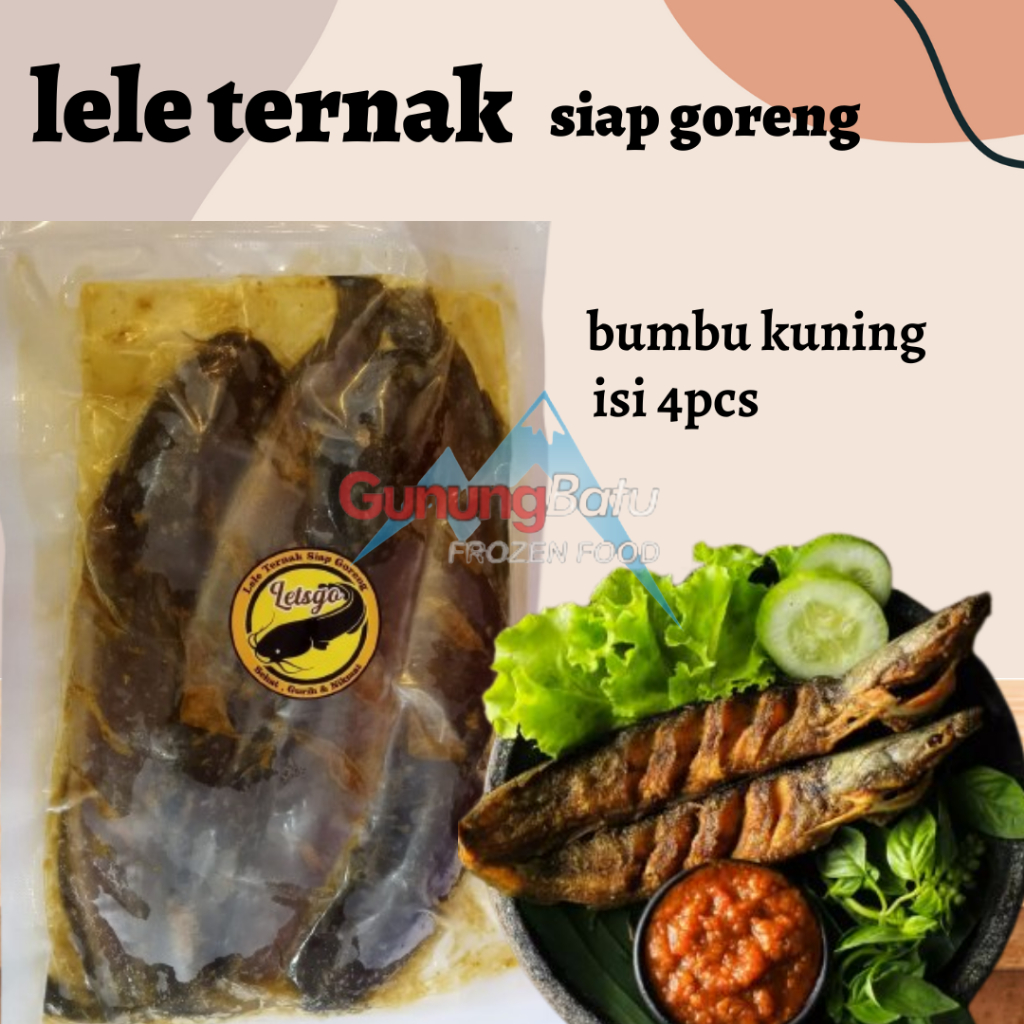 

LETSGO LELE FROZEN SIAP GORENG ISI 4