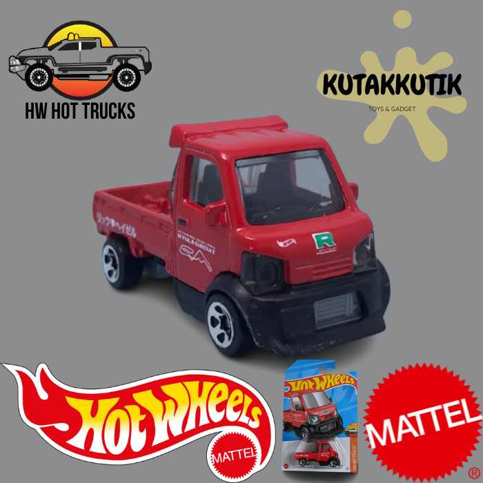 Hot Wheels Mobil Pickup Truck Mighty K Merah Lot M 2023 HW Hot Trucks