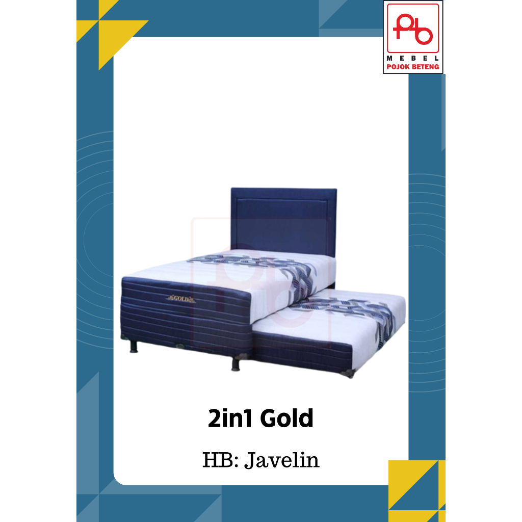 Springbed Sorong 2in1 Gold Maesto HB Javelin Central 100 120 Jogja