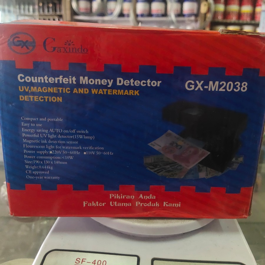 Gaxindo Counterfeit Money Detector GX-M2038