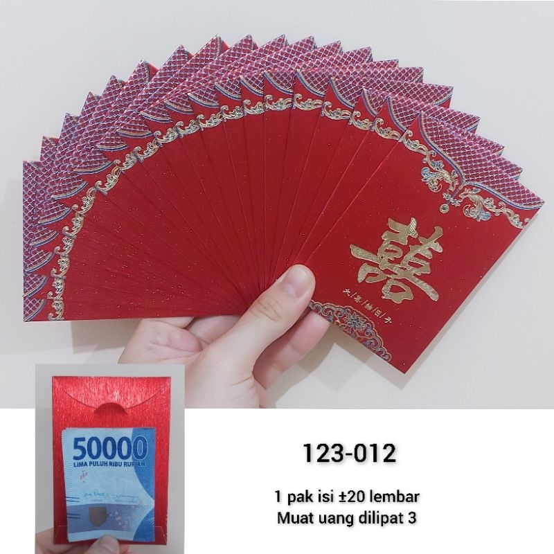 

Angpao Wedding Mini, Angpao Pernikahan Shuang Xi