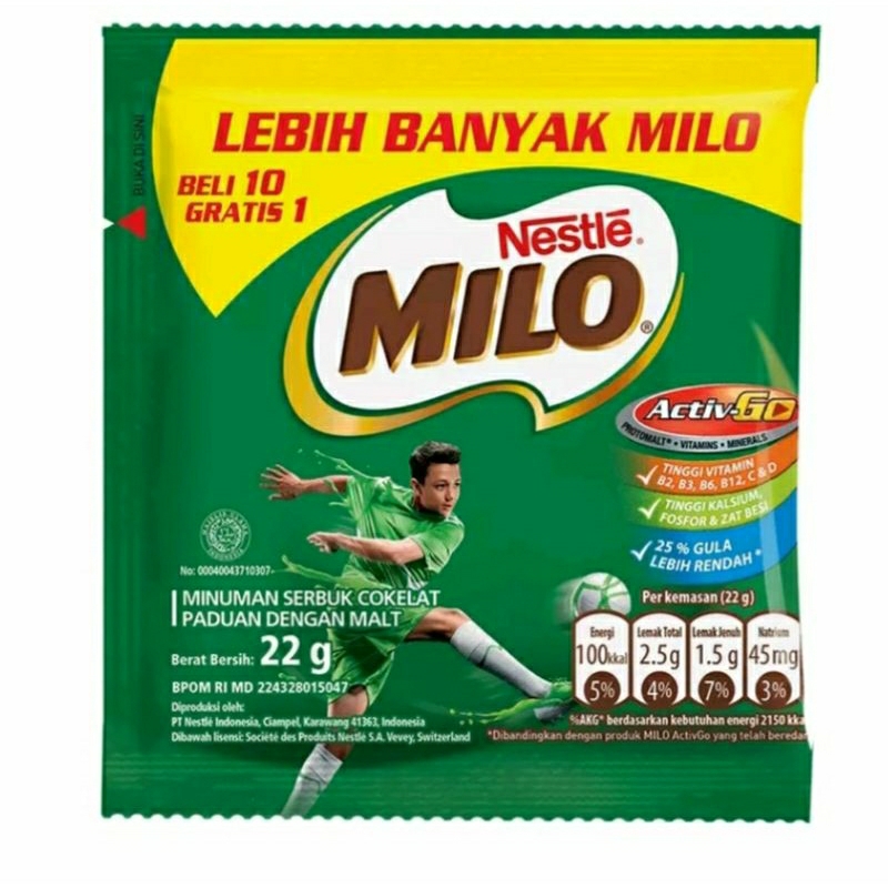 

Milo nestle renceng