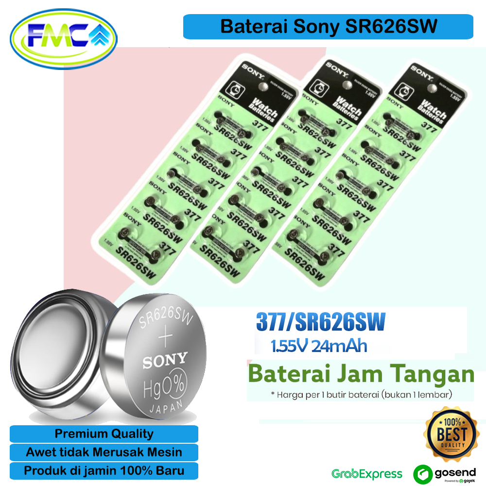 Baterai Jam Tangan Original Batre Battery Sony Kancing Kecil Premium Super Awet