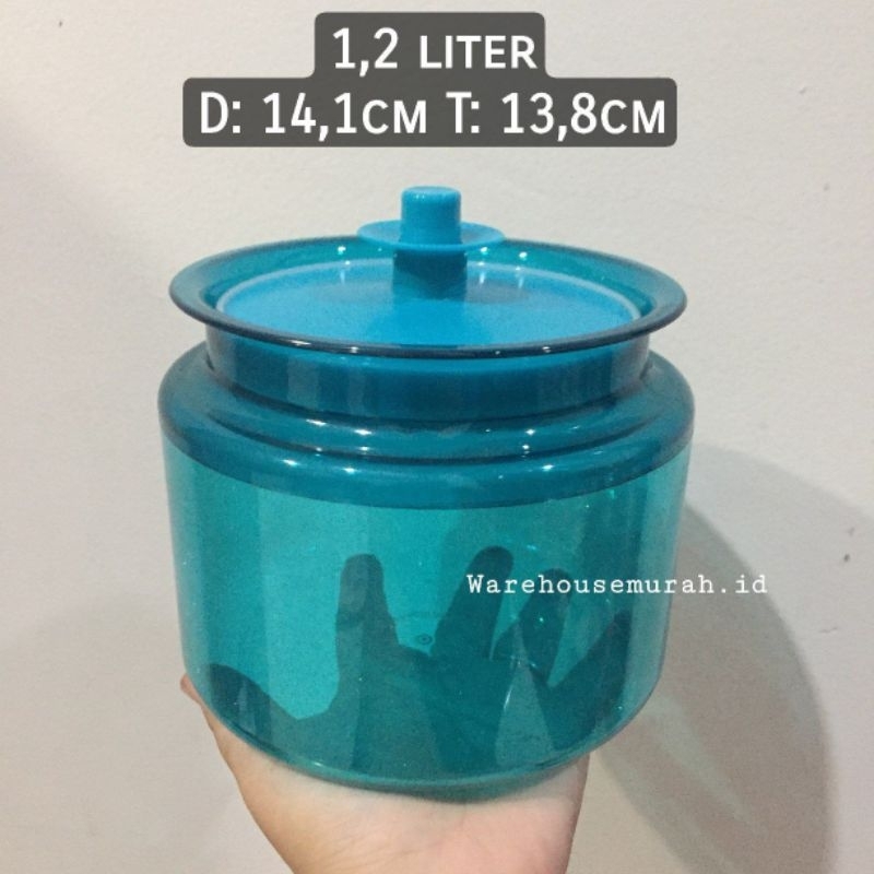 TOPLES BIRU TOSCA COUNTERPART 1,2 liter (1pcs)