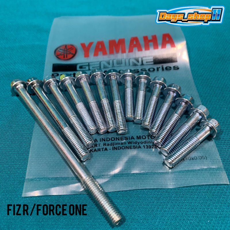 Baut blok mesin bak mesin Fizr F1ZR Alfa Sigma bak magnet bak kopling satu set assy