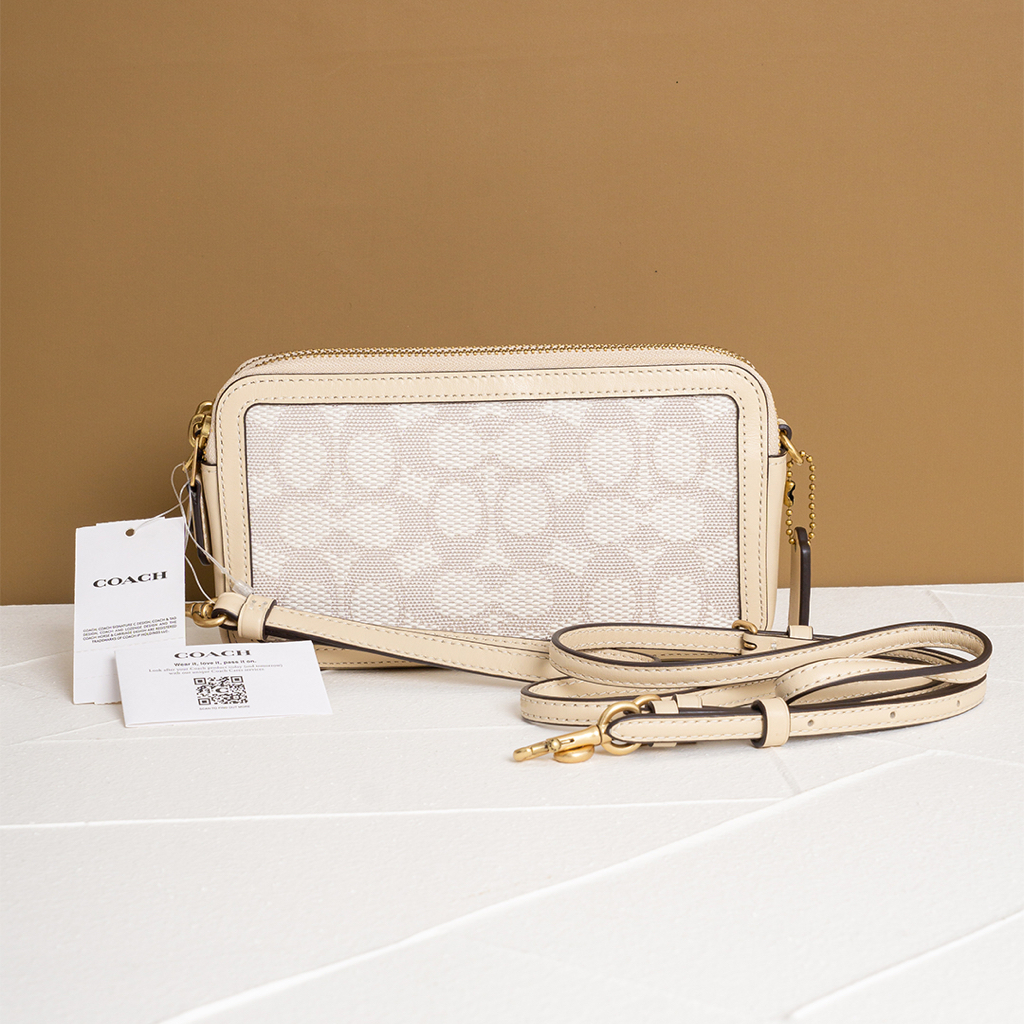 Coach Kira Crossbody in Signature Jacquard SPECIAL EDITION (100% AUTHENTIC ORIGINAL) Luxehaus