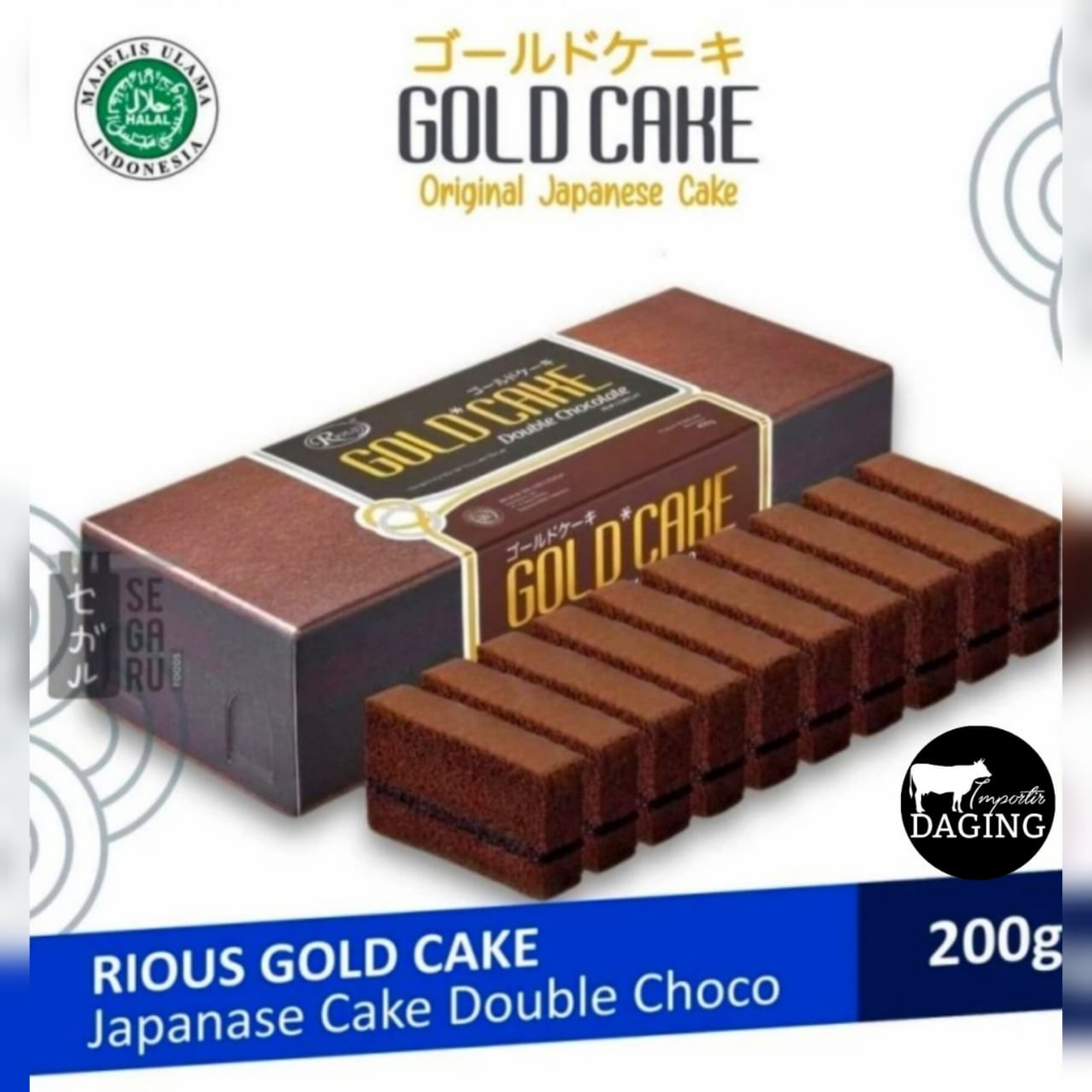 

Rious Gold Cake Double Choco 200gr