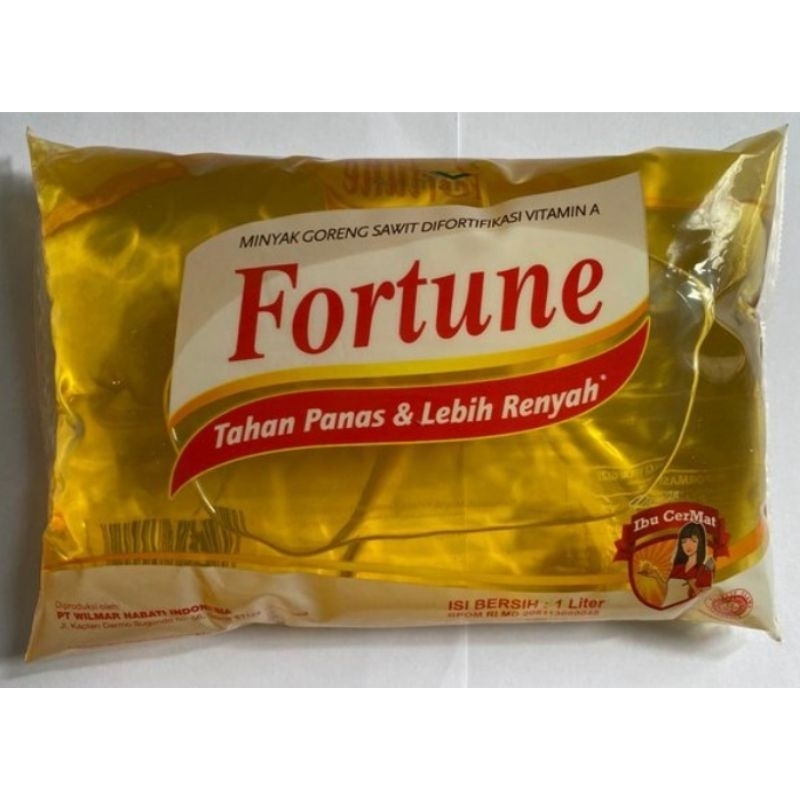 

minyak goreng fortune bantal 1L