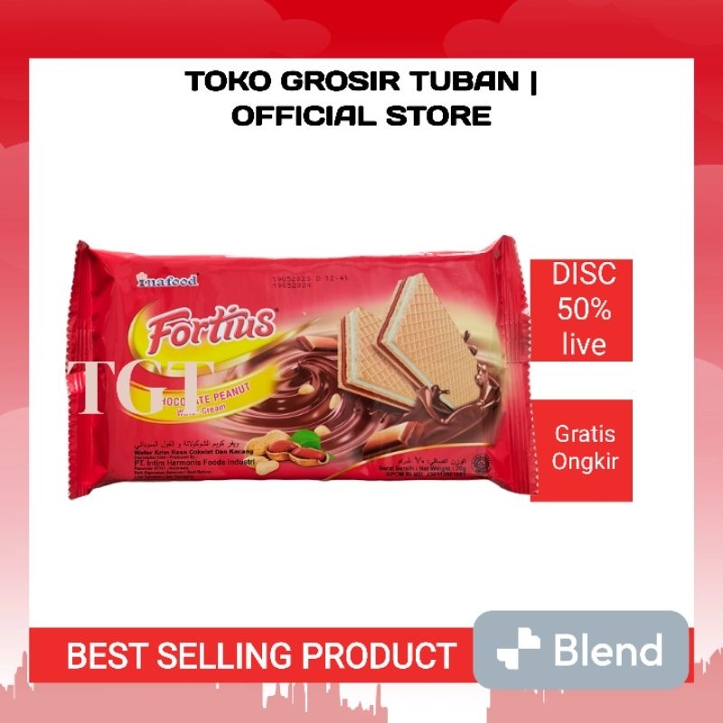 FORTIUS WAFER 80GR INAFOOD