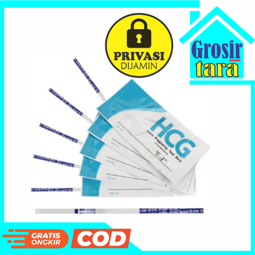 Alat Tes Test Cek Kehamilan HCG Hamil Test Pack Hcg Test strip