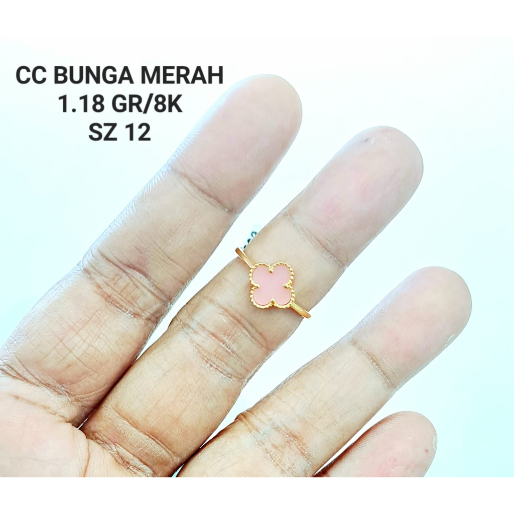 Cincin vancleef pink kadar 8k