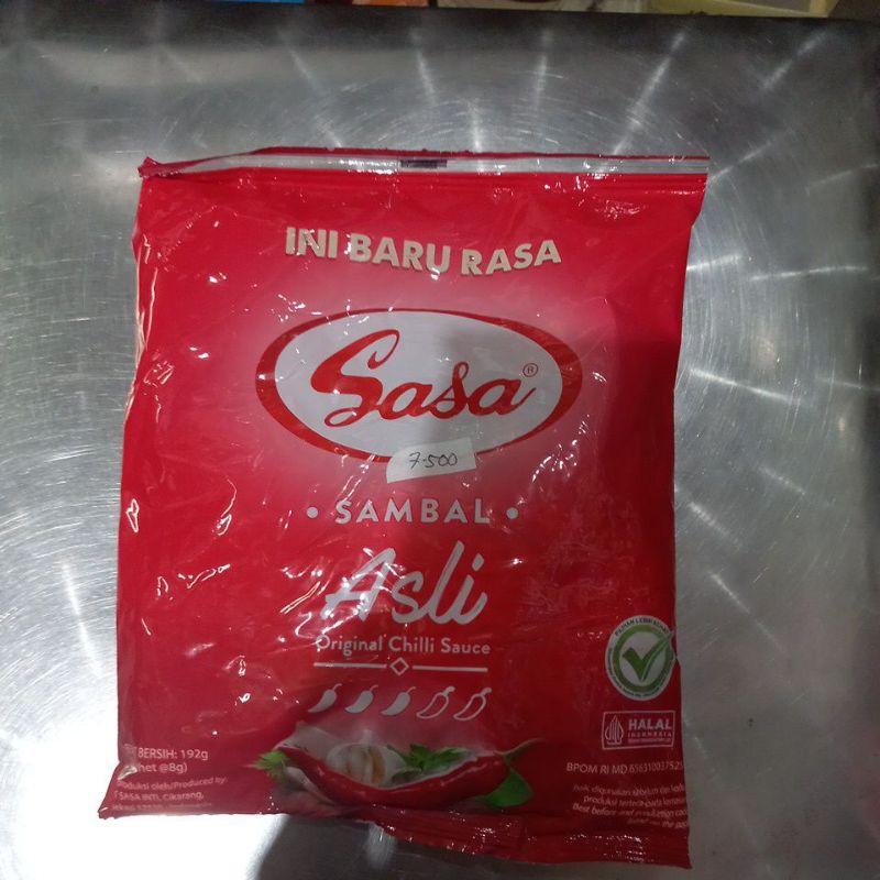 

Sasa Sambal Sachet 24sachet x 8gram
