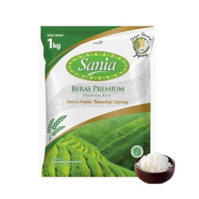 

beras sania 1 liter