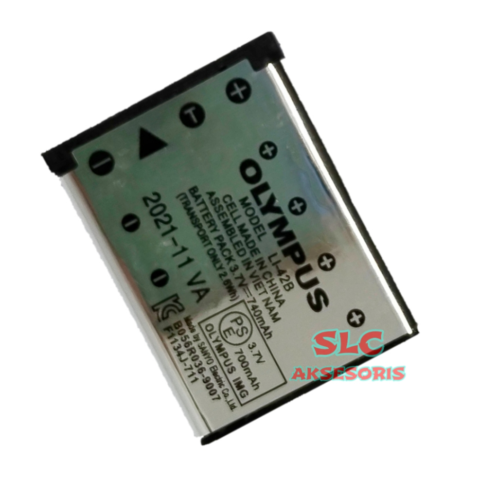 Ready - Battery For Olympus VG-165 180 165 180 VR-310 Batre 320 330 VH-210 Baterai X-600 785 795 Bat