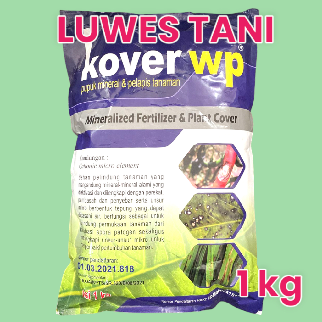 

23bagusmenshop - KOVER WP 1kg Mineral Pelindung Tanaman Obat Anti Jamur & Hama Pertanian