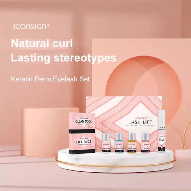 iconsign lash lift new packaging for lash lift kit pelentik bulumata