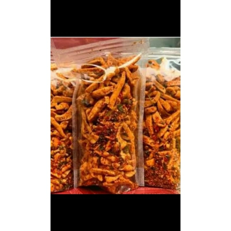 

basreng daun jeruk extra pedas yg lg viral ada 3 varian rasa balado/ori/pedas