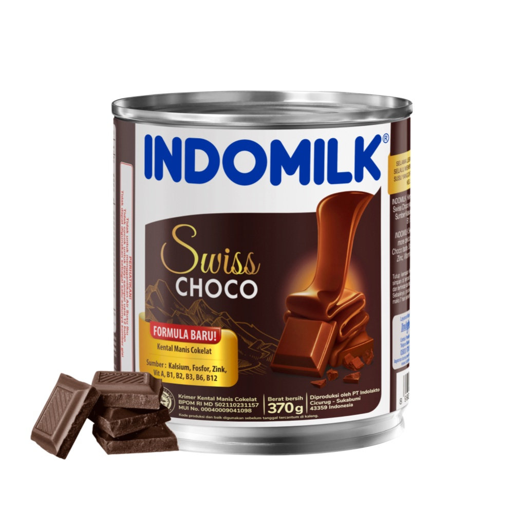 

Indomilk Kental Manis Coklat Kaleng 370 gr