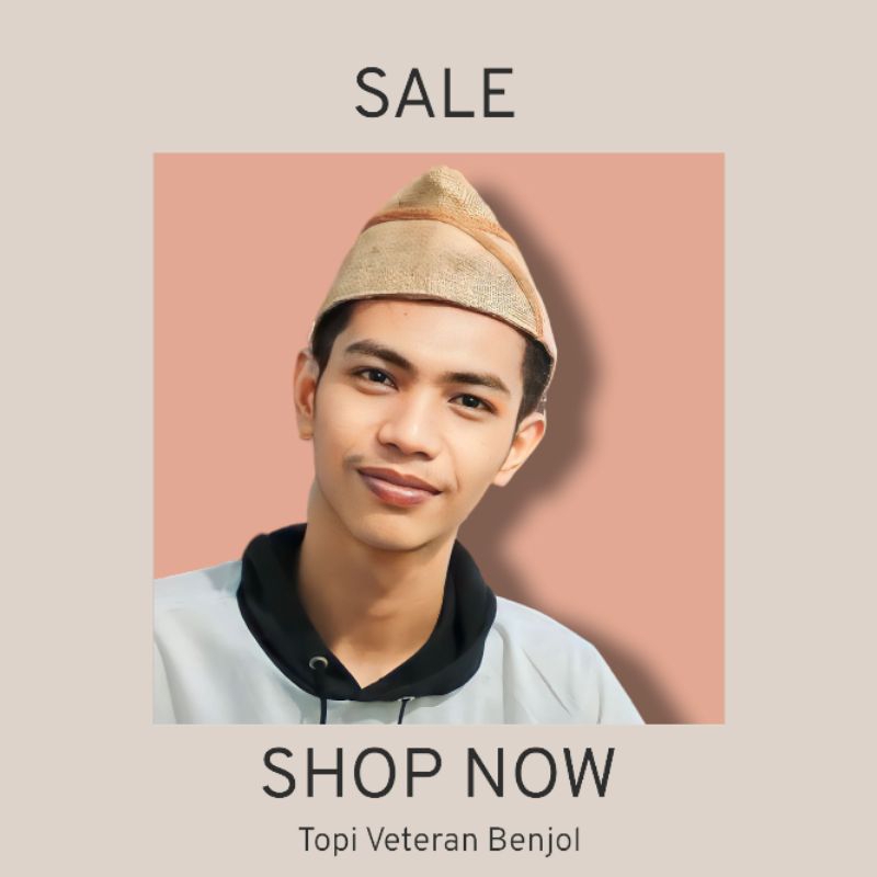 SLA - Peci Goni Veteran Asli / Peci Goni / Peci Songkok