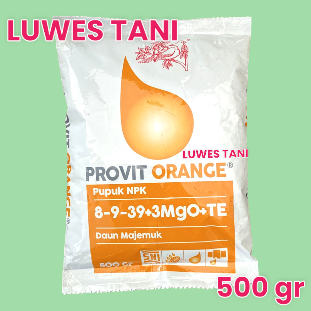 pupuk daun PROVIT ORANGE 500gr