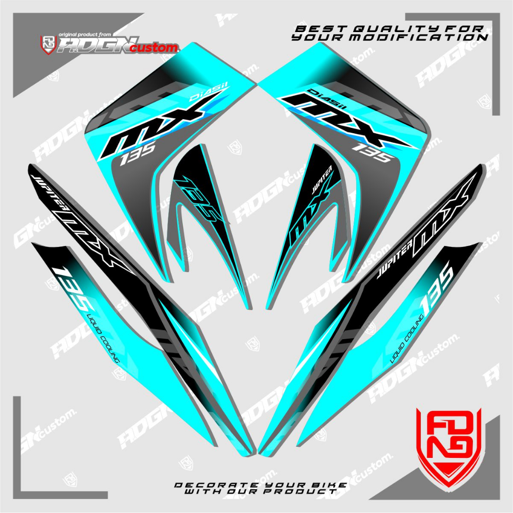 STRIPING JUPITER MX OLD LAMA CUSTOM