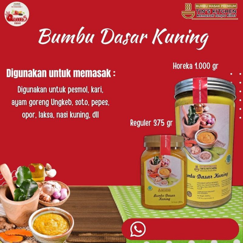 

Bumbu Dasar Kuning Tins Kitchen